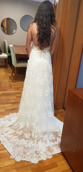 Vestido noiva usado apenas em sessao fotográfica