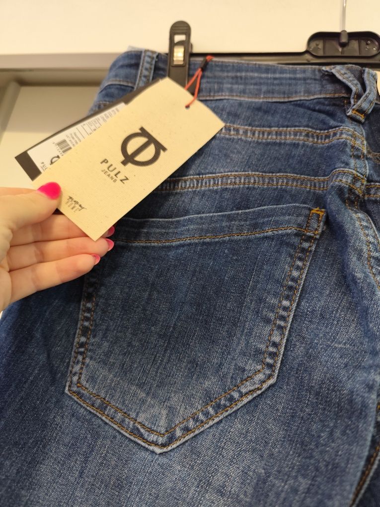 Spodnie jeans męskie 30/34 pulz loose granatowe nowe