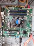 Serwerowa płyta główna X10SLM-F, Xeon E3-1220v3, obudowa zasilacz 500W