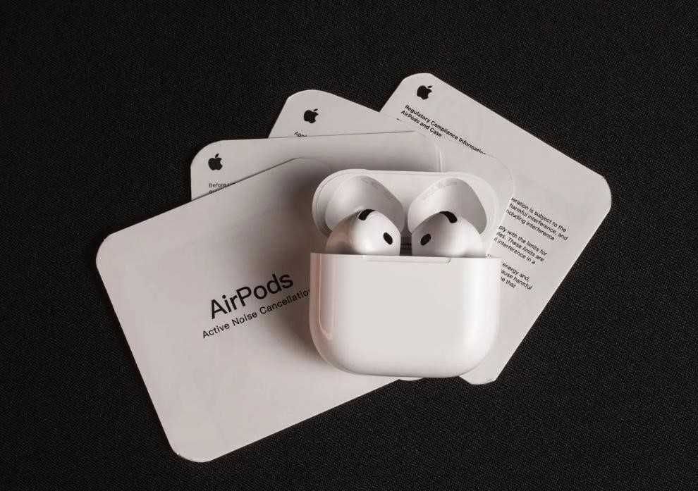 Беспроводные аирподс 4 1в1 с ори Premium качество