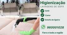Lavagem de sofa