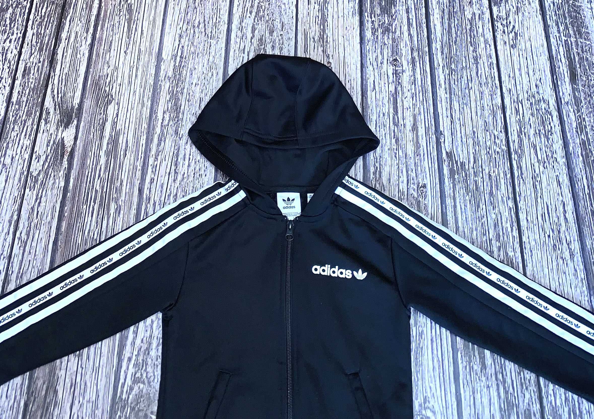 Фирменная кофта Adidas для мальчика 7-8 лет, 122-128 см