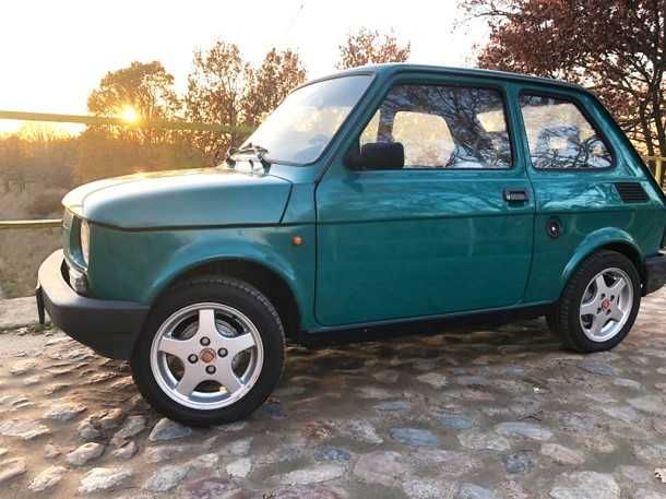 Fiat 126p Maluch, 1999, piękna tapicerka