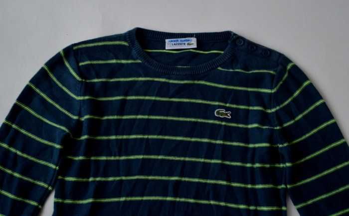 LACOSTE Sweter Świąteczny 52cm 12lat USA