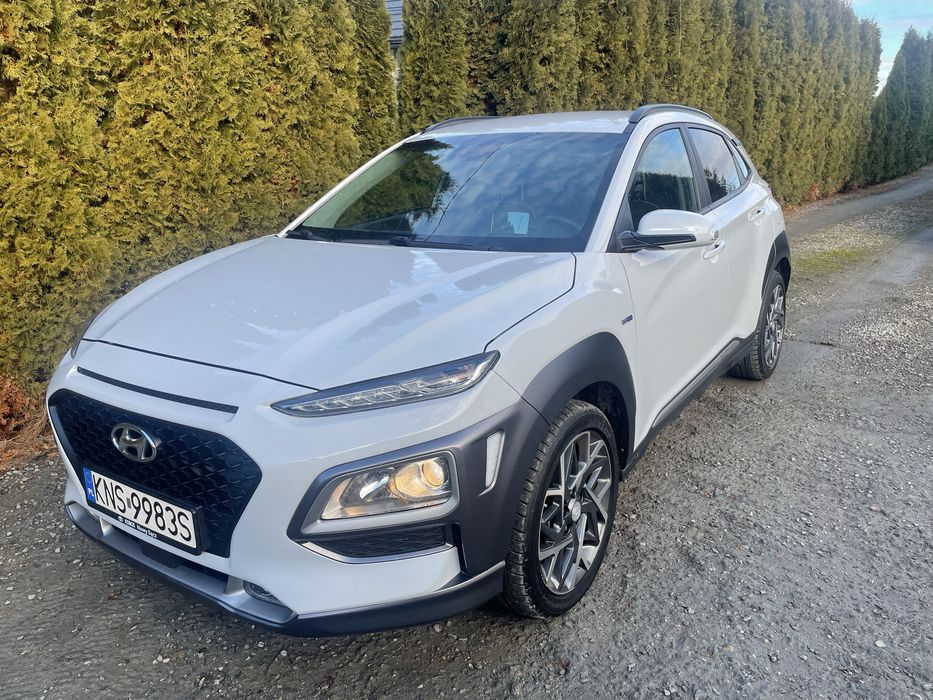 Hyundai Kona 1.6 GDi Hybrid, 19 rok, Kamera, Navi,Automat