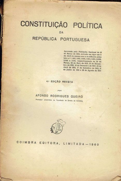 5796
	
Constituição política da República Portuguesa