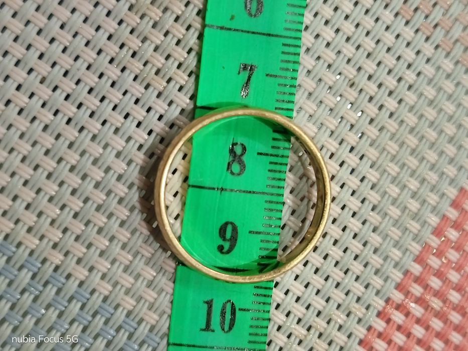 Кольцо золото 585 обручальне 3,75г