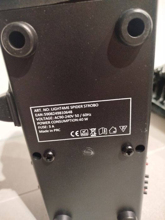LIGHT4ME Spider Strobo Laser efekt LED multiefekt