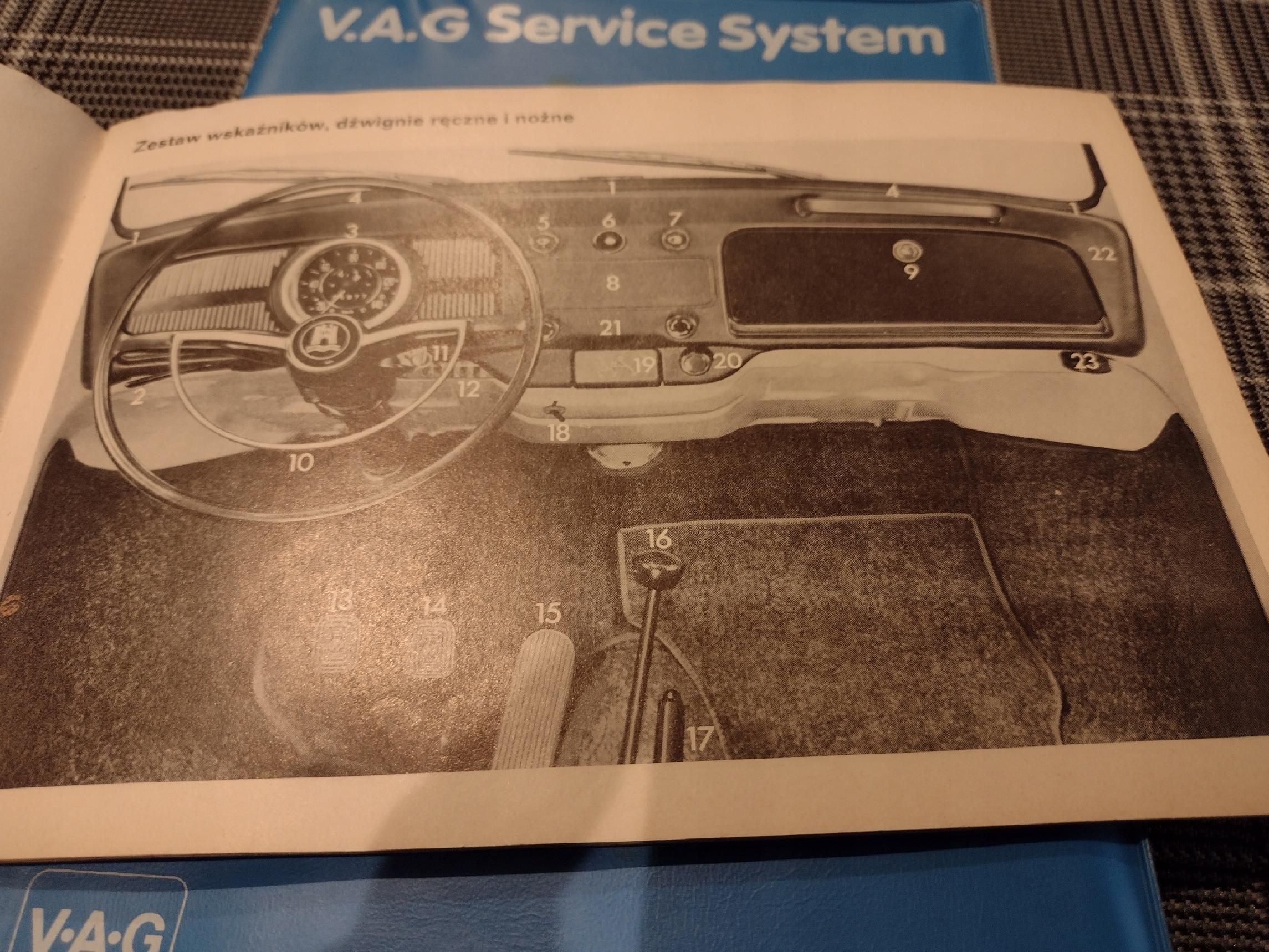 Volkswagen Garbus Instrukcja Książka 1969 Polska