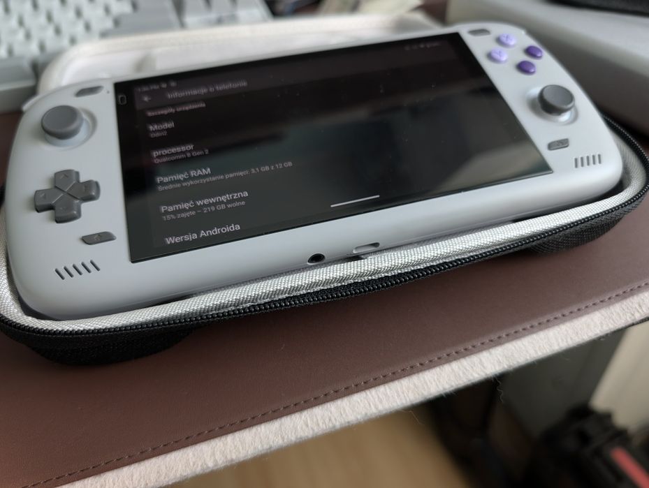 Konsola AYN Odin 2 PRO (12GB RAM/256GB) Sna 8 Gen 2 - STAN IDEALNY!