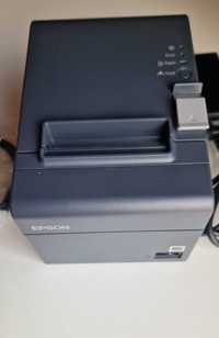 Impressora térmica Epson T20II 80mm corte automático POS nova