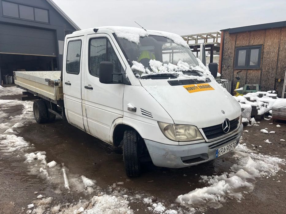 Mercedes-Benz 412  Mercedes Sprinter 412 -doka dubel skrzynia