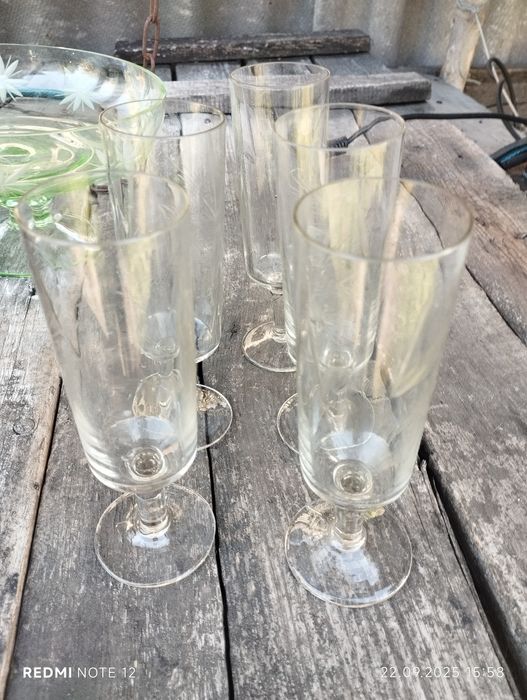 Фруктовниця і бокали СССР часів