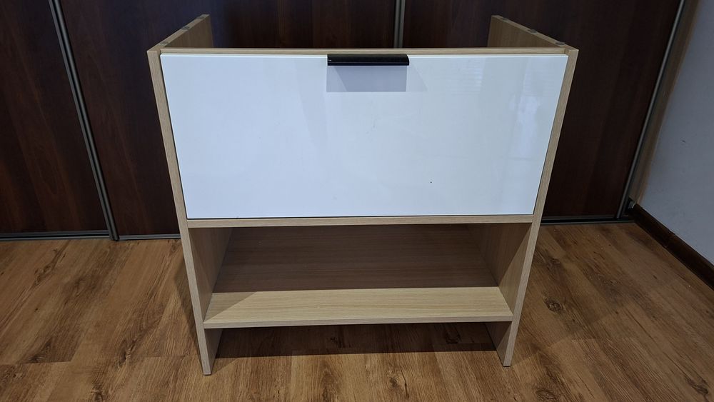 Szafka umywalkowa z szufladą i półką