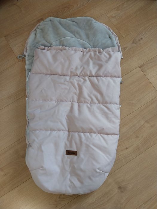 Śpiworek polarowy do wózka 100x50cm Sensillo