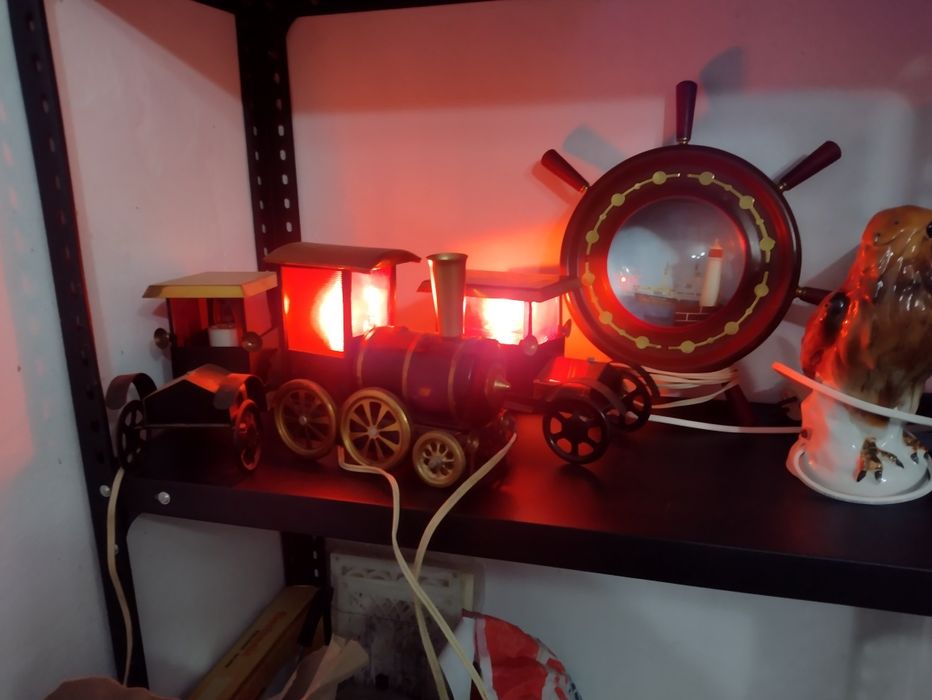 Паровоз сувенир , штурвал
