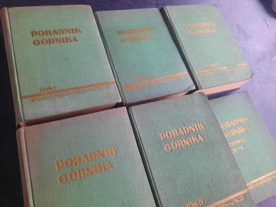 Poradnik Górnika I wydanie x5 tomów + skorowidz