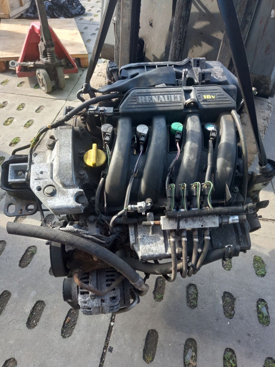 Двигун 1.6 16V, K4M 708 Scenik Megane Clio