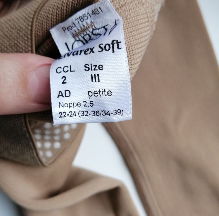 Компресійні гольфи Jobst, розмір 3,М,клас 2, товсті, гольфы