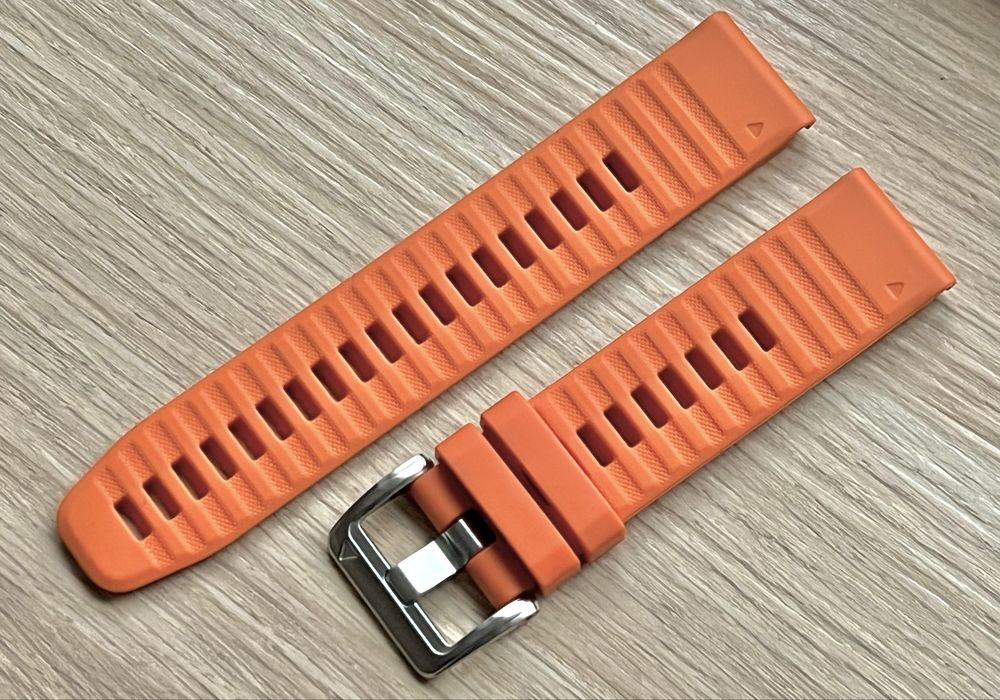 Nowy oryginalny pasek Garmin Fenix Epix QuickFit 22mm pomarańczowy