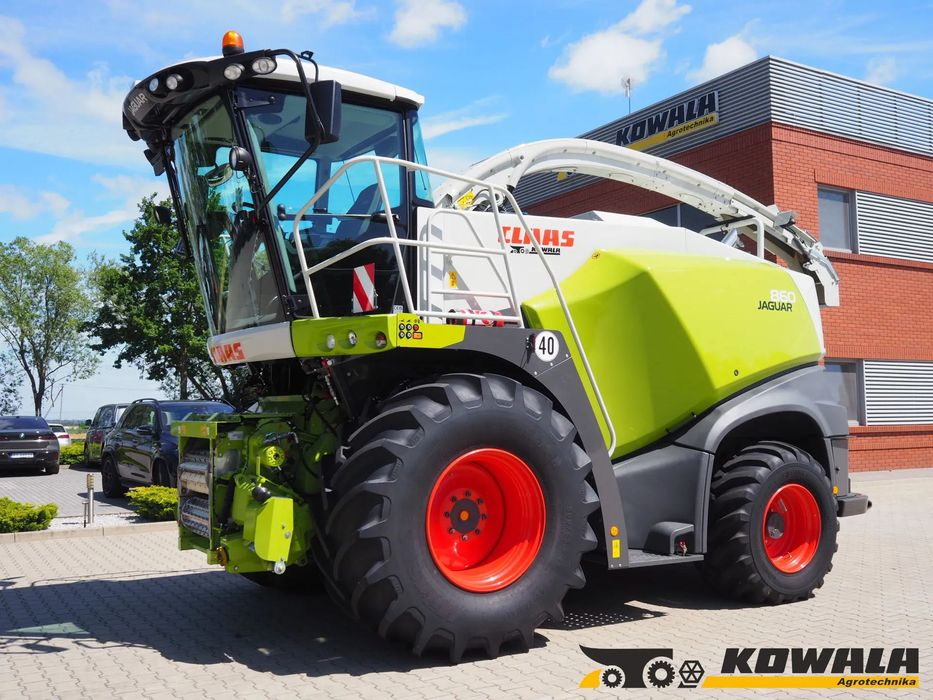 Claas Jaguar 860 4WD  Sieczkarnia polowa, 4x4, kamera, klimatyzacja, Auto Pilot