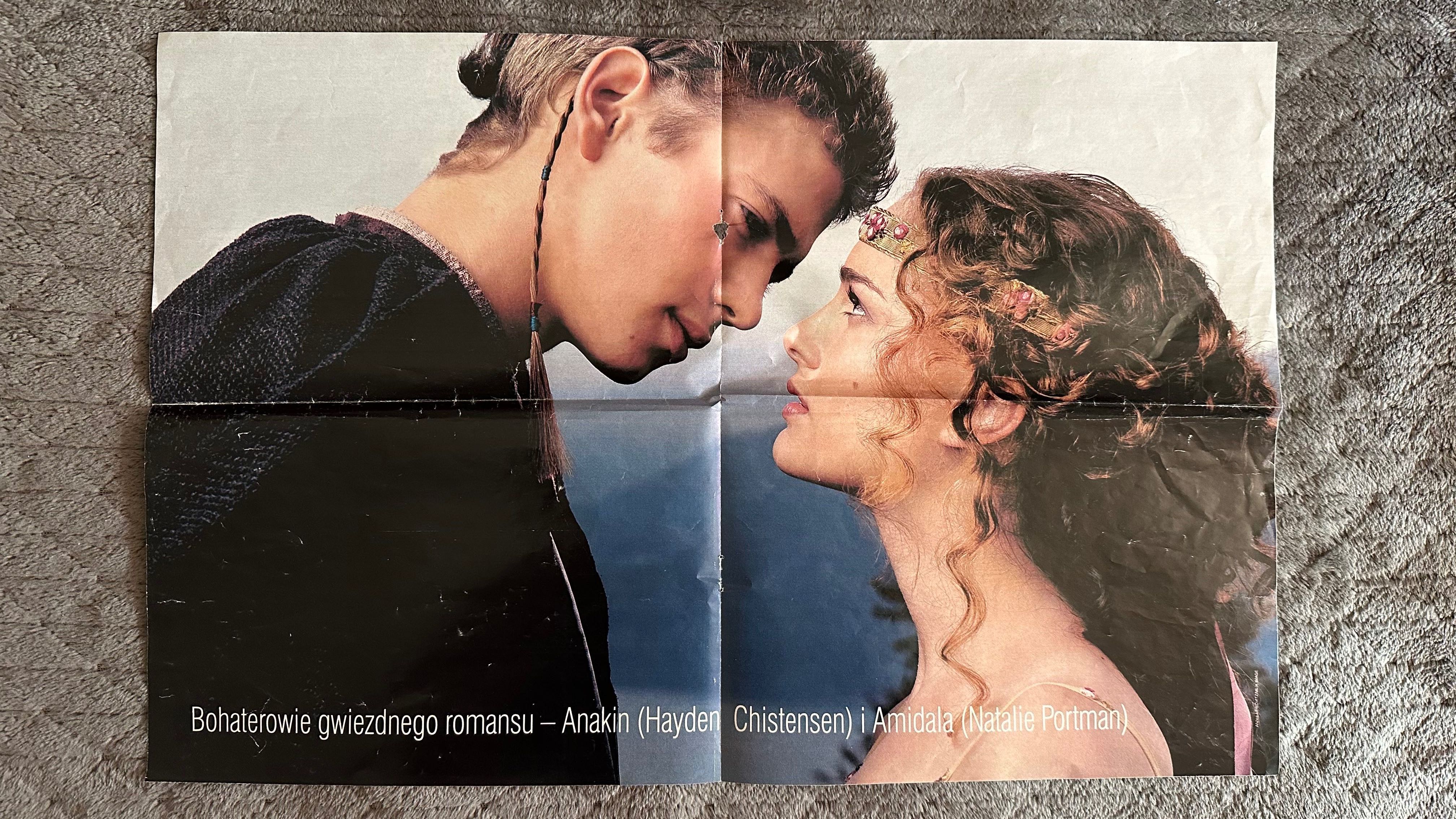 Gwiezdne Wojny plakat Anakin Amidala