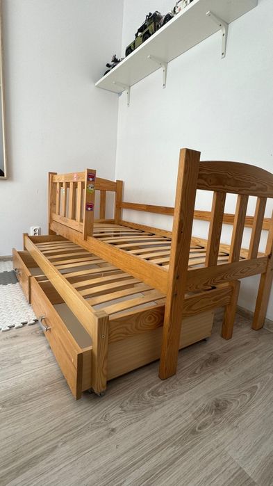 Łóżko dziecięce podwójne