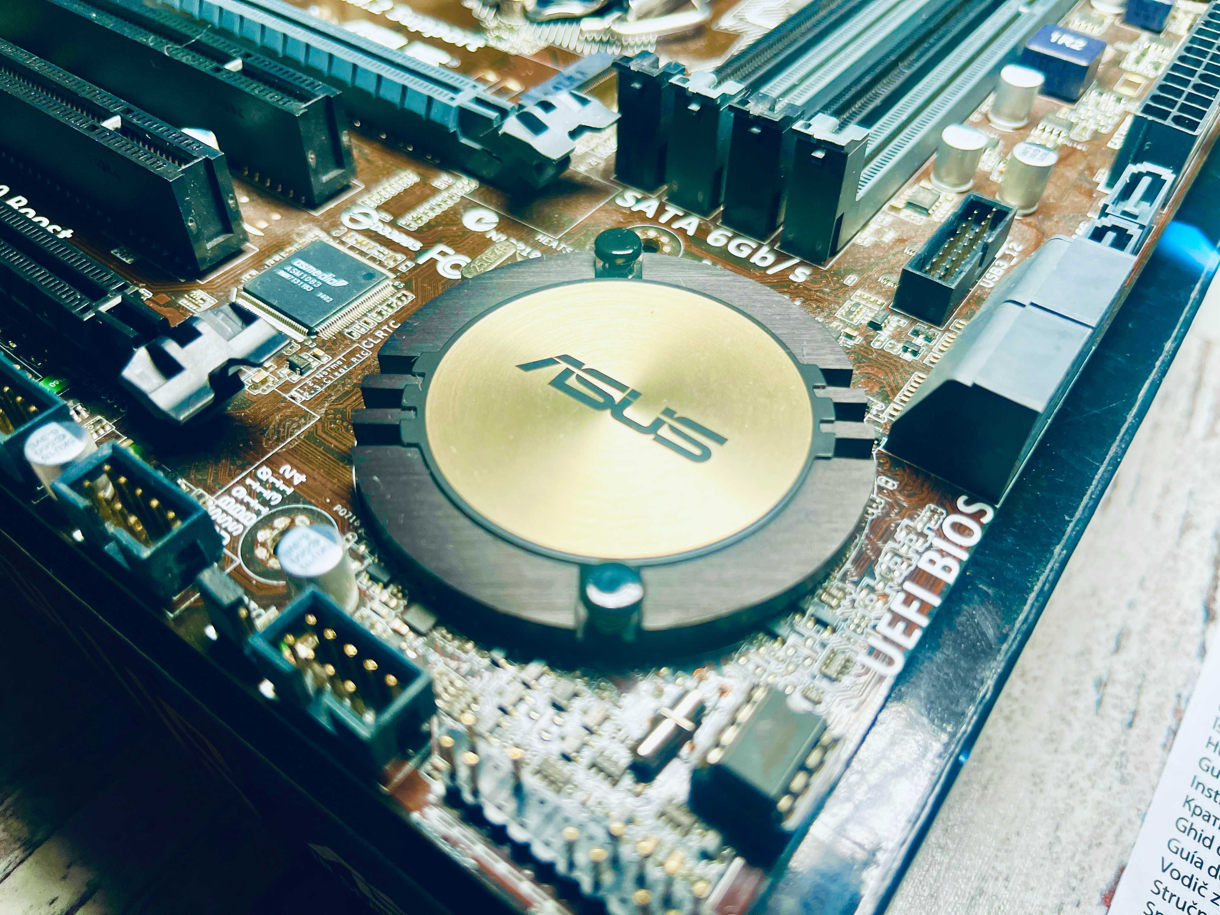 Płyta główna ASUS Z97M-Plus + procesor intel core i5-4590 3,3GHZ, BOX