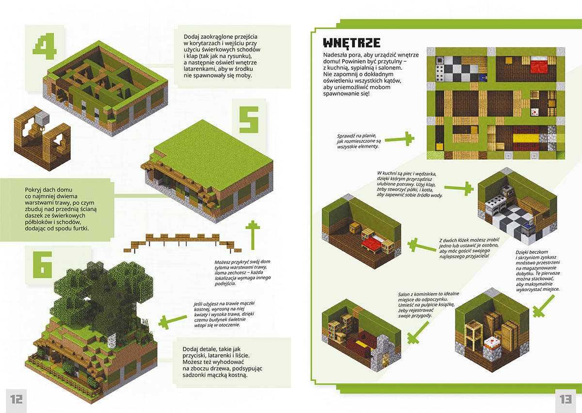 KSIĄŻKA MINECRAFT niesamowite kompaktowe konstrukcjeHARPERKIDS