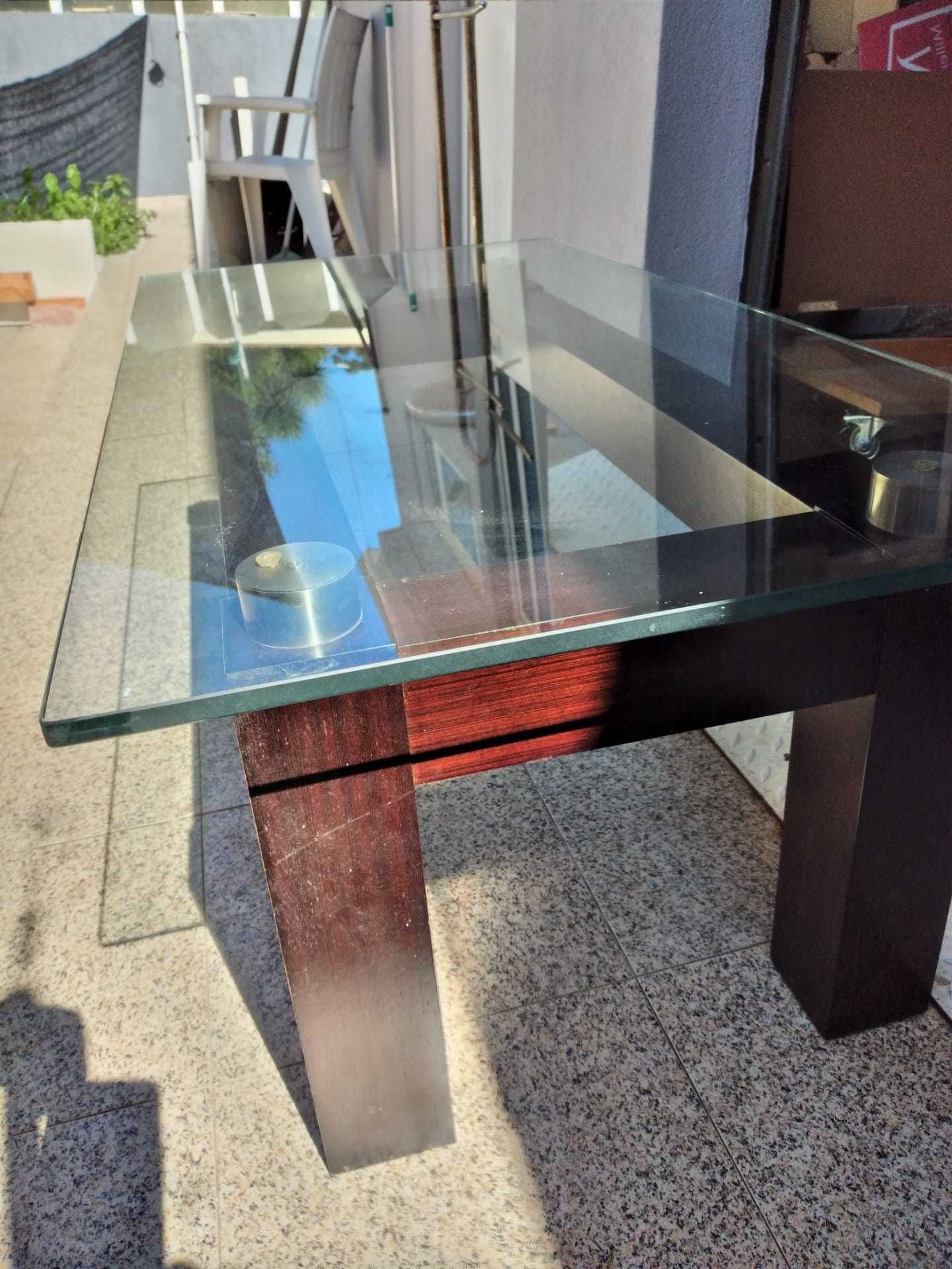 Mesa de centro vidro