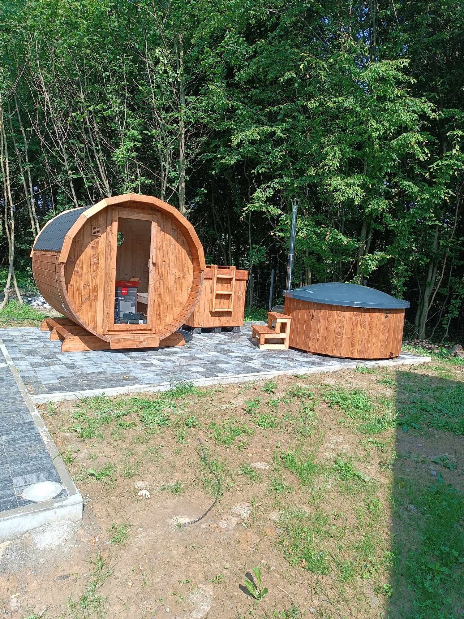 Sauna Ogrodowa Super Cena !! Kompletna z Piecem