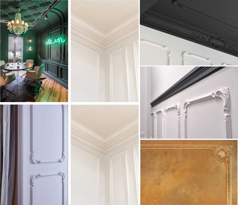 Производство изделия из гипса любой сложности,карнизы,молдинги,плинтус