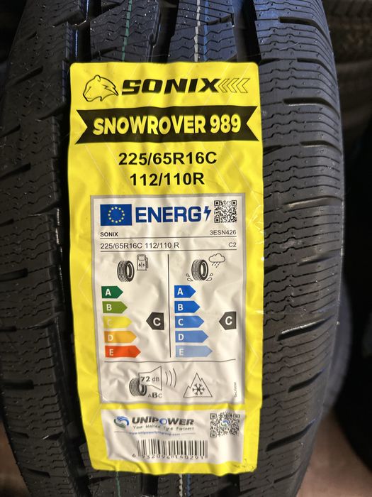 NOWE opony zimowe 225/65R16C Sonix Snowrover 989 dostawcze WYSYŁKA