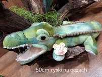 Nowy krokodyl aligator maskotka nowa zabawka