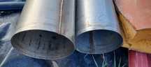 Vendo 2 tubos de inox com 1,5m x 120