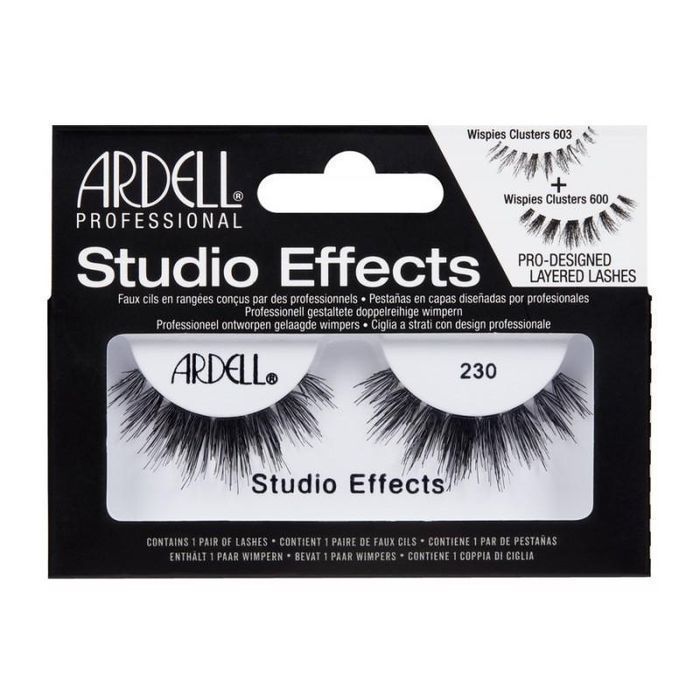 Ardell Black 230 Wispies Studio Effects Sztuczne Rzęsy 1 Szt (W) (P2)