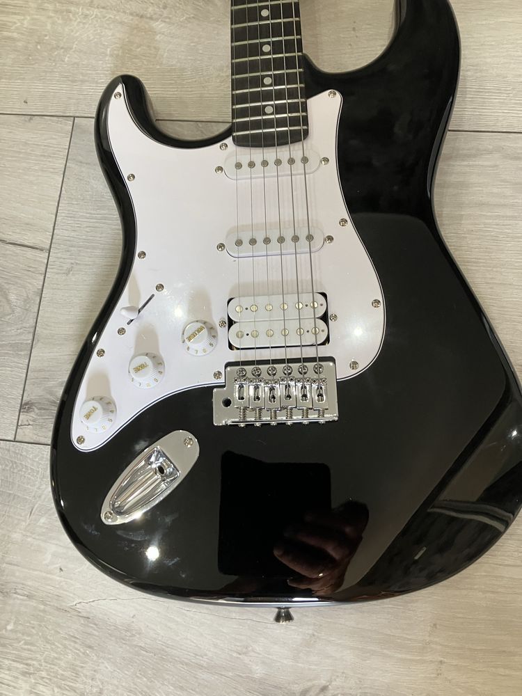 Gitara elektryczna dla osoby leworęcznej, nowa
