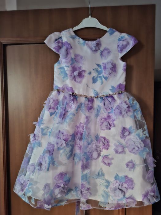 Платье шикарное лилового цвета на девочку, Америка Rare Editions