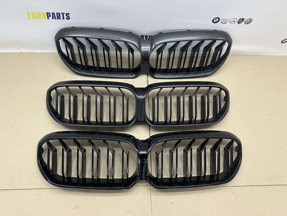 BMW G30 G31 LCI Ноздри Ноздрі Рестайлінг Чорний глянець матові карбон