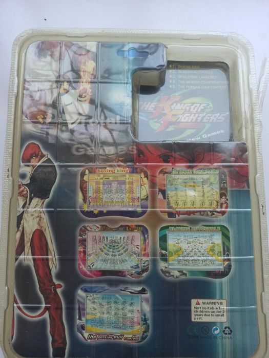 Consola digi king of fighters 5 em 1 antiga selada