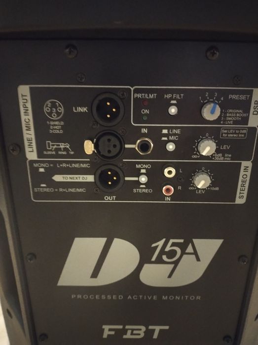 FBT DJ15A kolumna aktywna