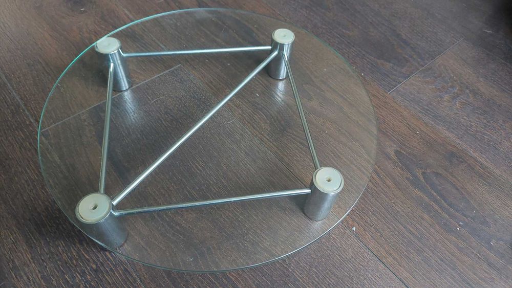 Płyta wielofunkcyjna: podst. na tort, podgrzewacz jedzenia, świecznik