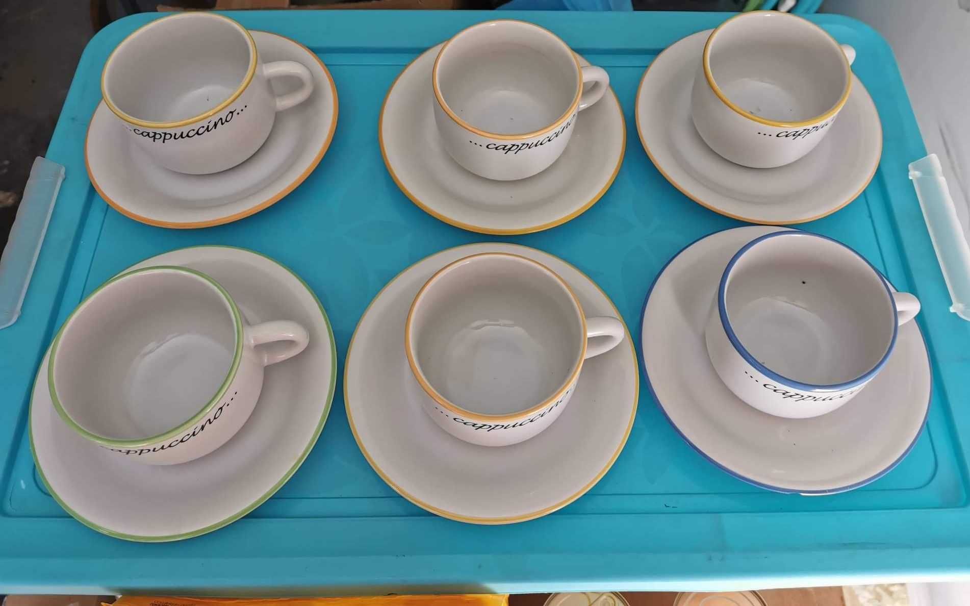 Ceramiczny zestaw kawowy cappucino
