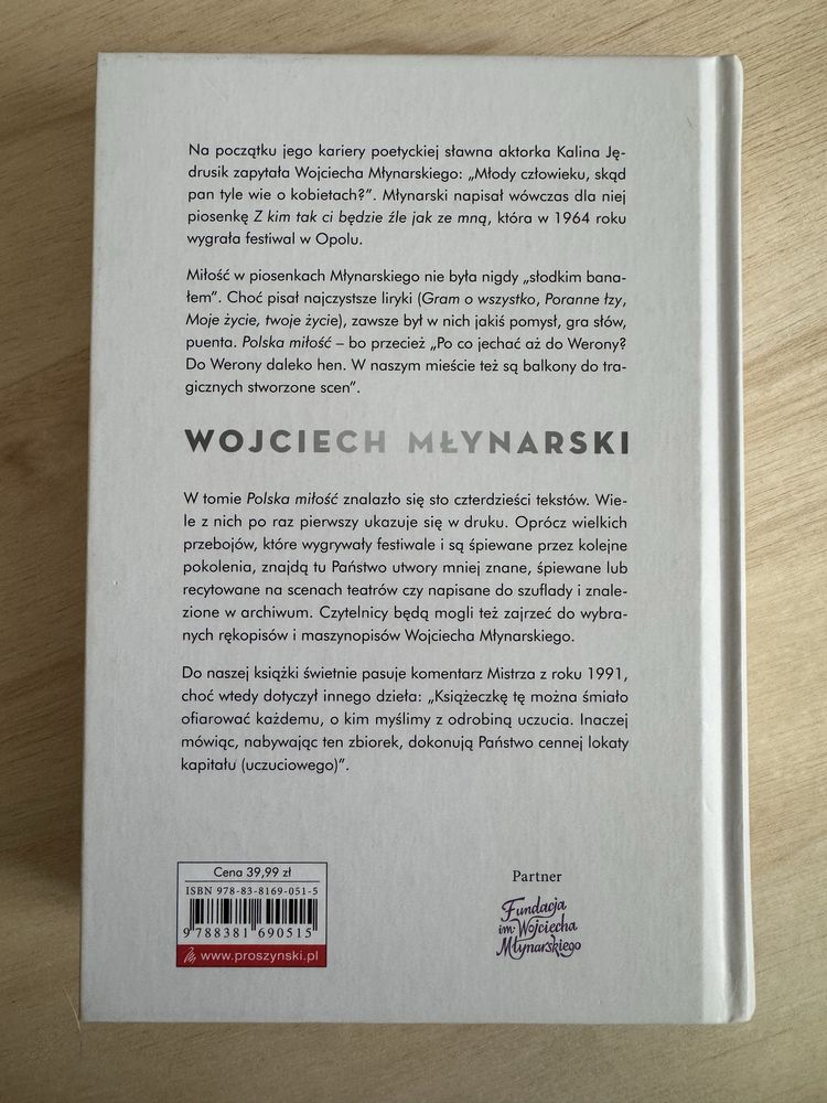 Wojciech Młynarski teksty wierszy i piosenek