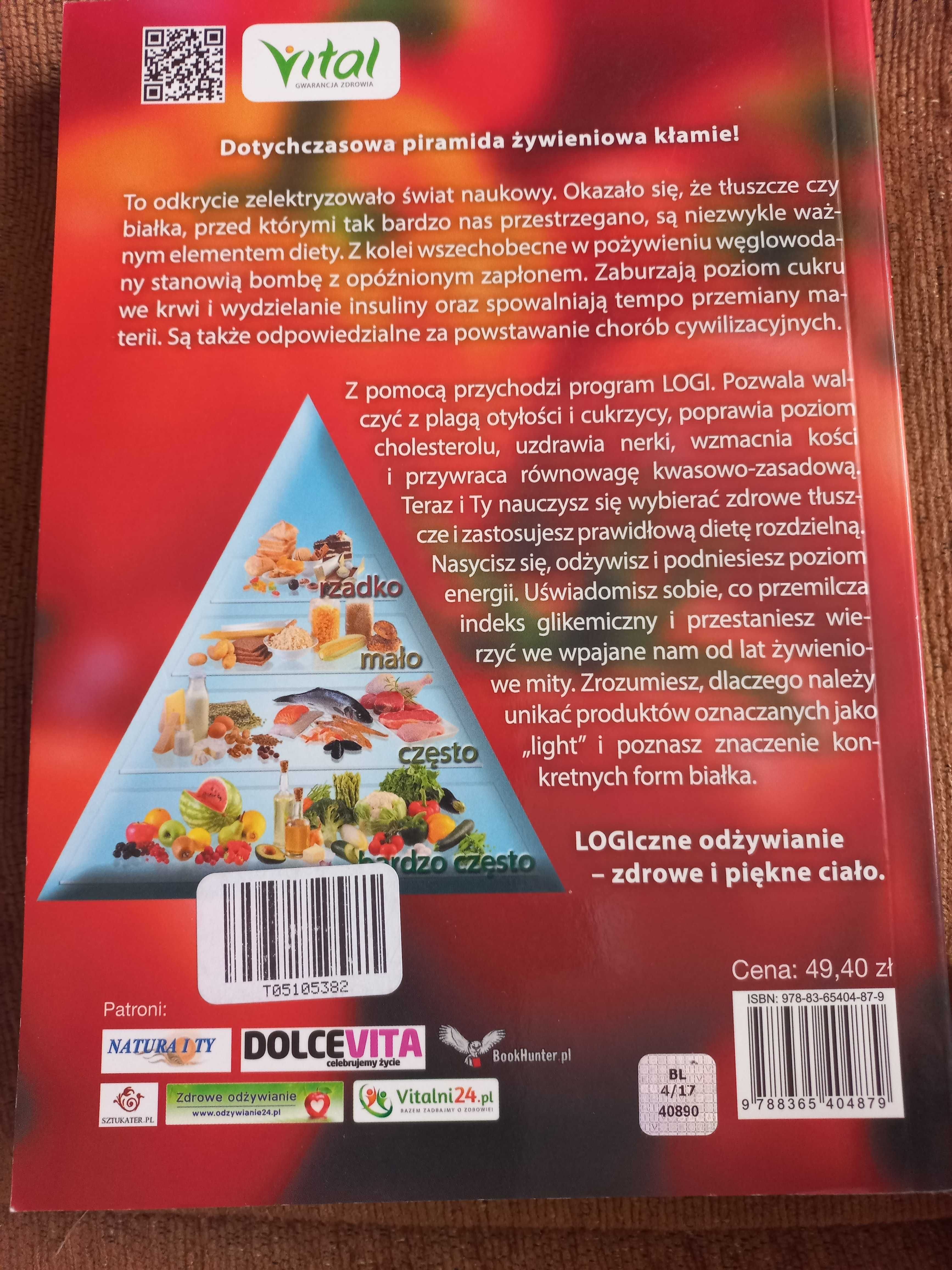 Zdrowe tłuszcze, dobre białka-dr. Nicolai Worm-metoda Logi
