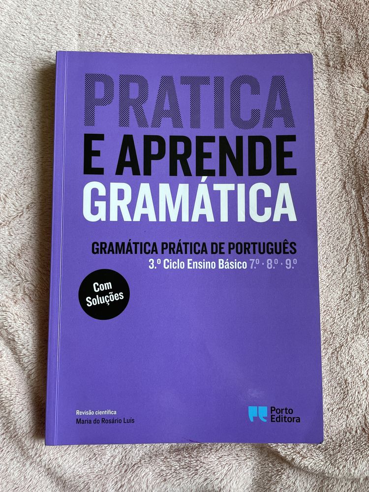 Livro de prática de gramática