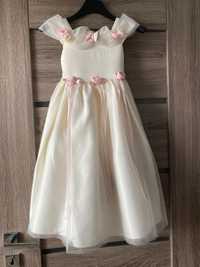 Piękna suknia dla księżniczki r.110