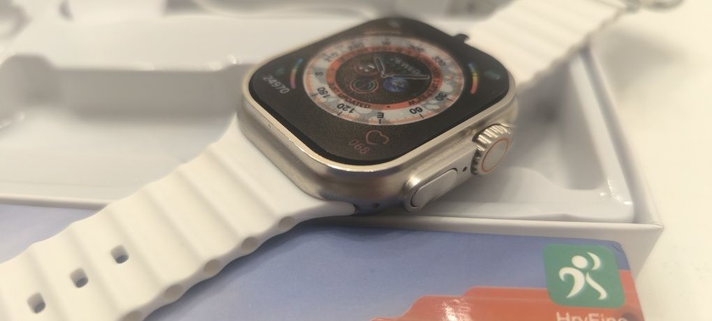 Smartwatch Smart Watch zegarek biały pasek Ultra