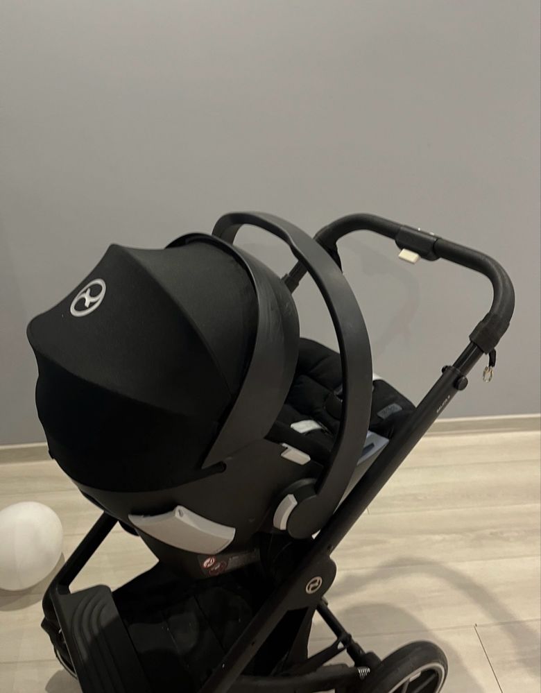 Cybex Balios S Lux 3w1 / Sprzedam używany wózek, zestaw