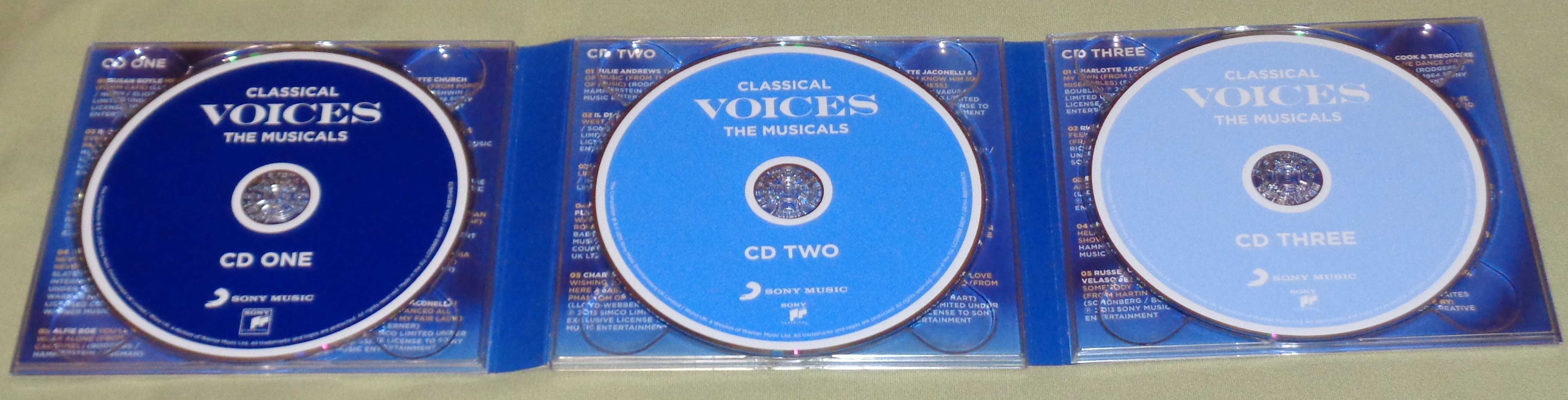 CD triplo Classical Voices The Musicals